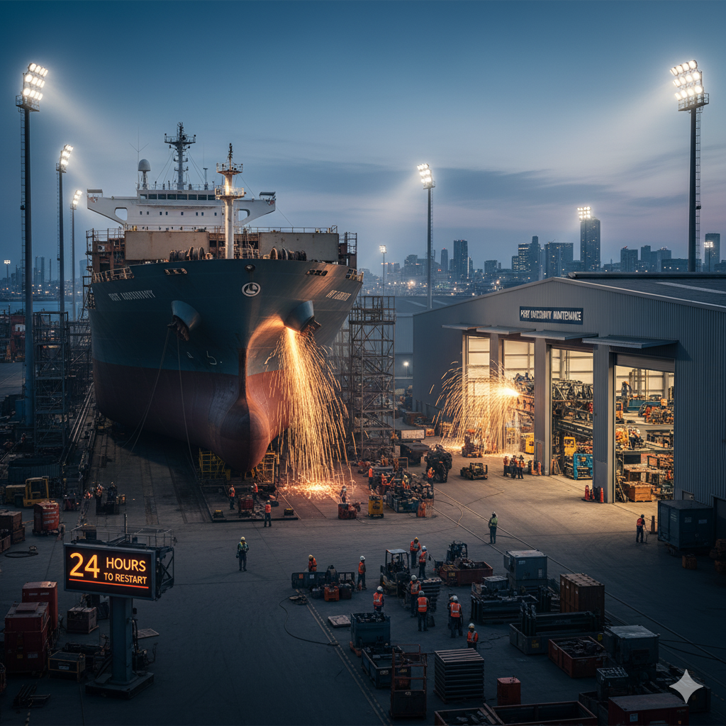 Shutdown maintenance & welding